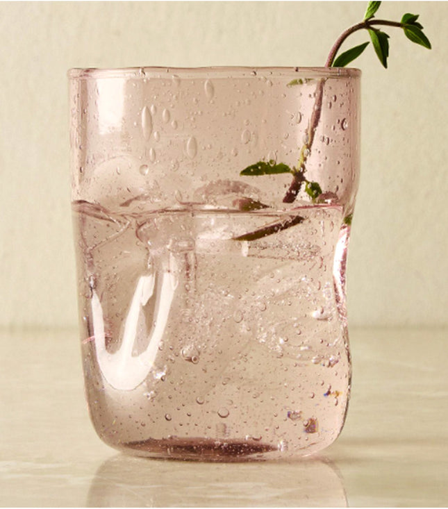 west elm Penny Recycled Glasses — Lilac, Set of 4 — product detail — image 1