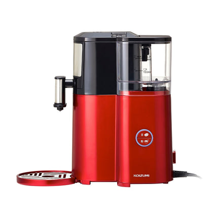 Koizumi Grind & Brew Coffeemaker — Red — product view 1
