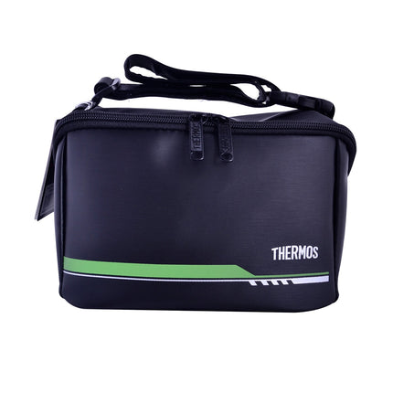 Thermos Food Container with Chopsticks & Pouch — 500ml, Matte Black — product image 1