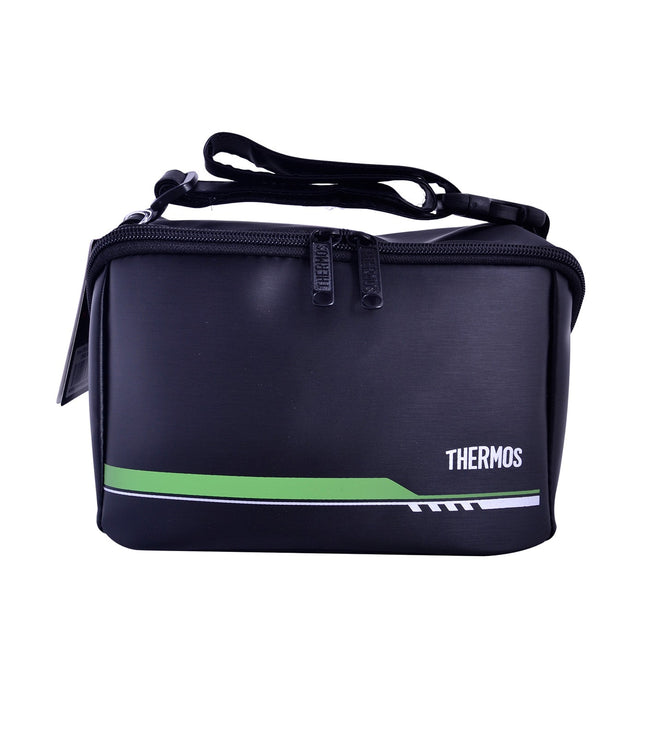Thermos Food Container with Chopsticks & Pouch — 500ml, Matte Black — product image 1