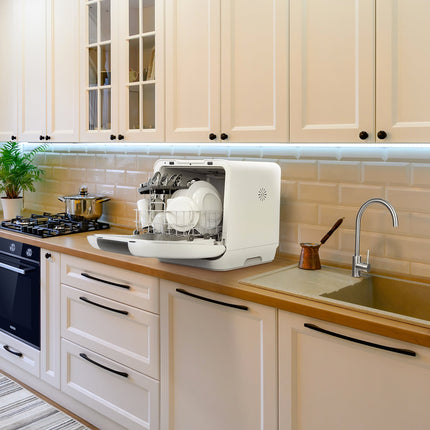 Maximus Mini Plus Tabletop Dishwasher — White — product view 4