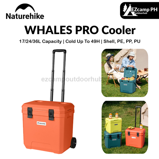 Naturehike WHALES PRO Cooler — Green, 17L — product image 1