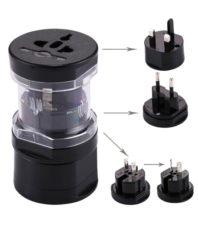 Wanderskye 4-in-1 Travel Adaptor — Black — product image 2