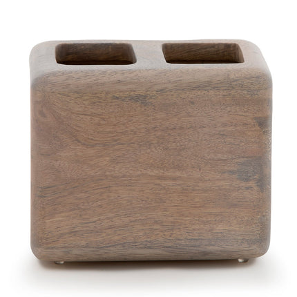 Kassatex Fiji Bath Accessories — White Wash — Toothbrush Holder — image 5