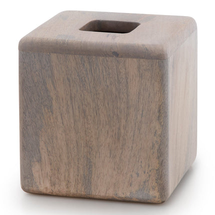 Kassatex Fiji Bath Accessories — White Wash — Tissue Holder — image 7