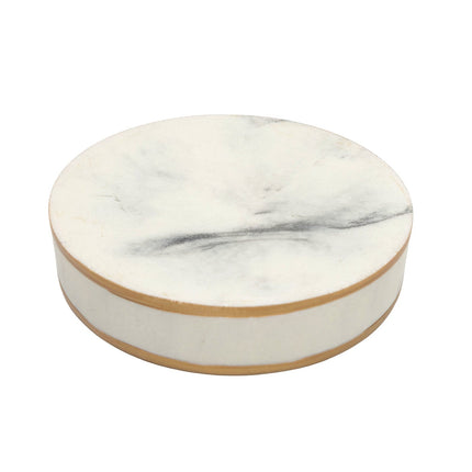 Blooming Marble-Look Bath Accessories — 4-Piece Set — product image 7
