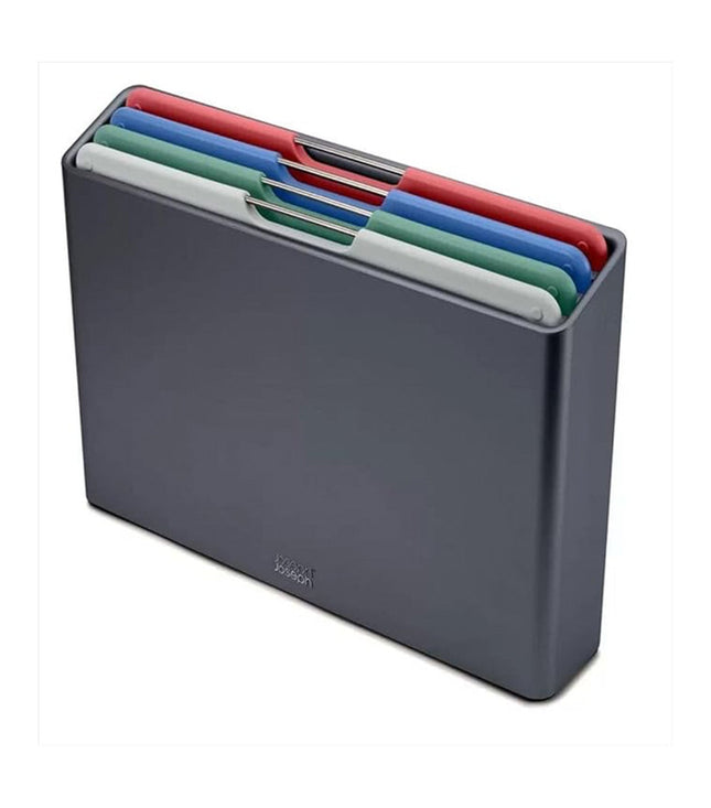 Joseph Joseph Folio Large Chopping Board Set — Silver/Coast — product image 1