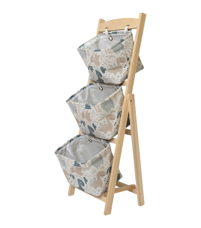 We Rainbow Three-Tier Basket Rack — Dinosaur — product image 2