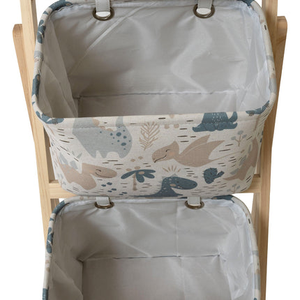 We Rainbow Three-Tier Basket Rack — Dinosaur — product image 5