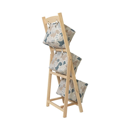 We Rainbow Three-Tier Basket Rack — Dinosaur — product image 3