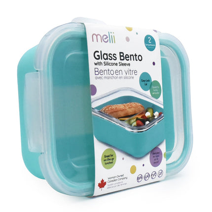 Melii Glass Bento with Silicone Sleeve — product detail — image 3