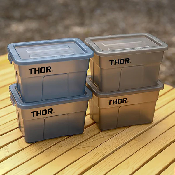 THOR Smoked Series Mini Storage Box — Clear, 1L — product image 2