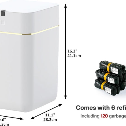 Airdeer A1 4 Gallon smart trash can feature photo