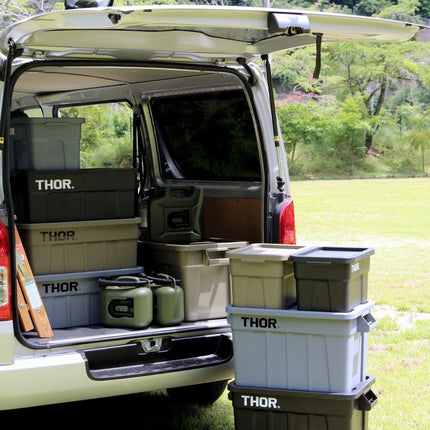 THOR Stackable Storage Box — Green, 22L — product image 4