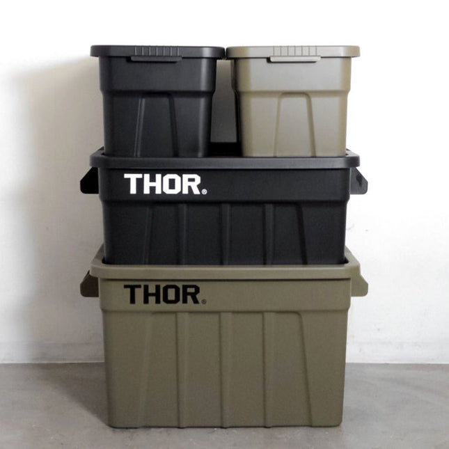 THOR Stackable Storage Box — Green, 22L — product image 2