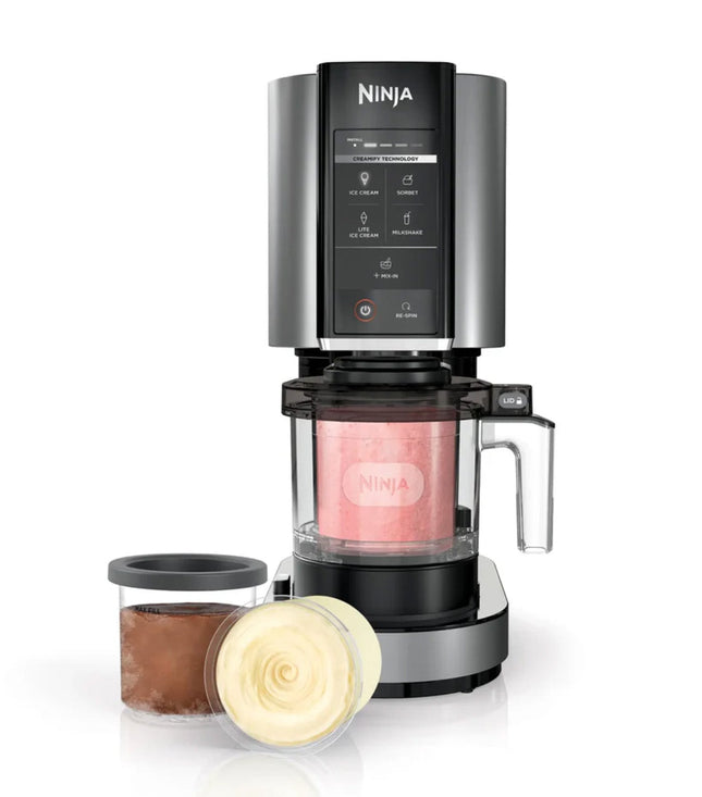 Ninja CREAMi Ice Cream Maker — Silver — product view 2