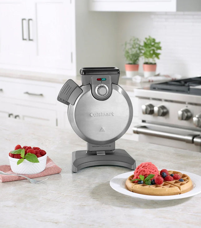 Cuisinart Vertical Belgian Waffle Maker — Silver — product view 2