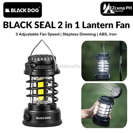 Blackdog BLACK SEAL Lantern Fan — Black — product image 1